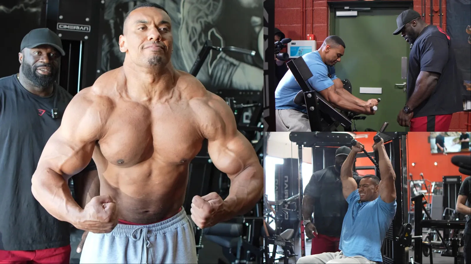 Samson Dauda Smokes Superset Arm Workout With Larry Wheels, Offers Him ...