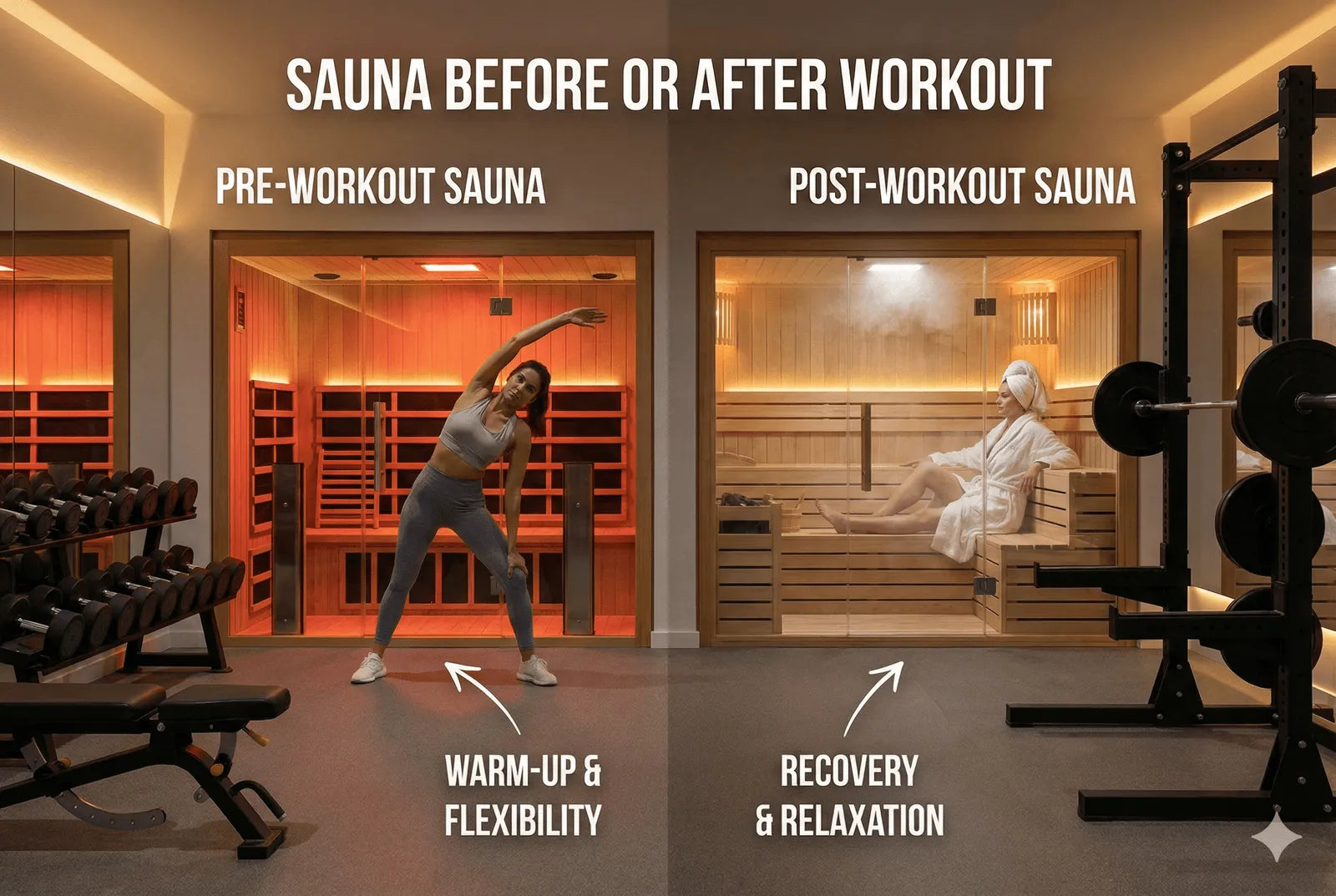 Sauna Stretch Routine Sauna Before or After Workout: The Ultimate Guide – BalancedFitnessGear