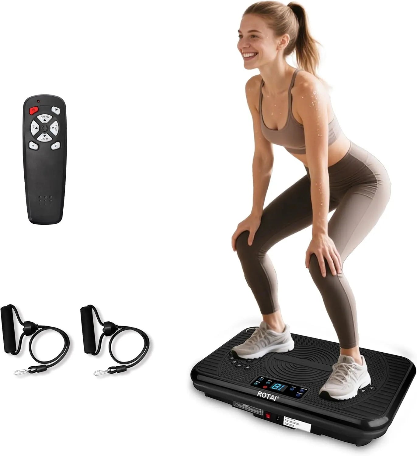 Shake Plate Vibration Exercise Machine: Easy Home Workout for Weight ...