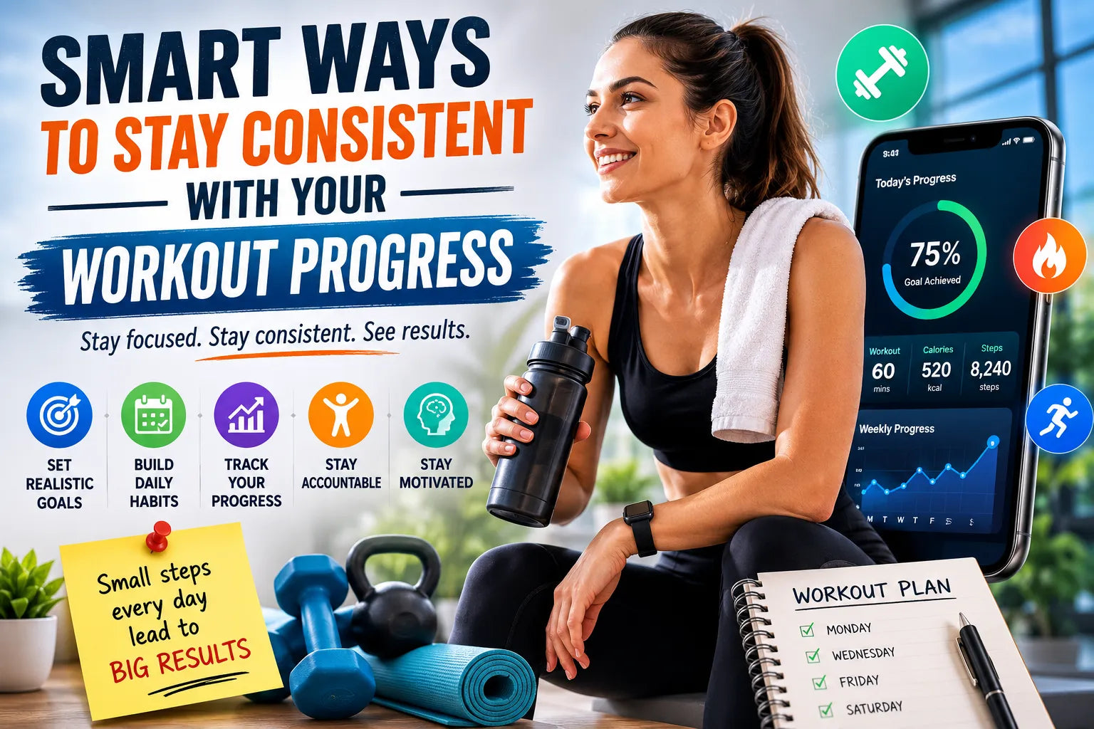 Smart Ways to Stay Consistent With Your Workout Progress ...